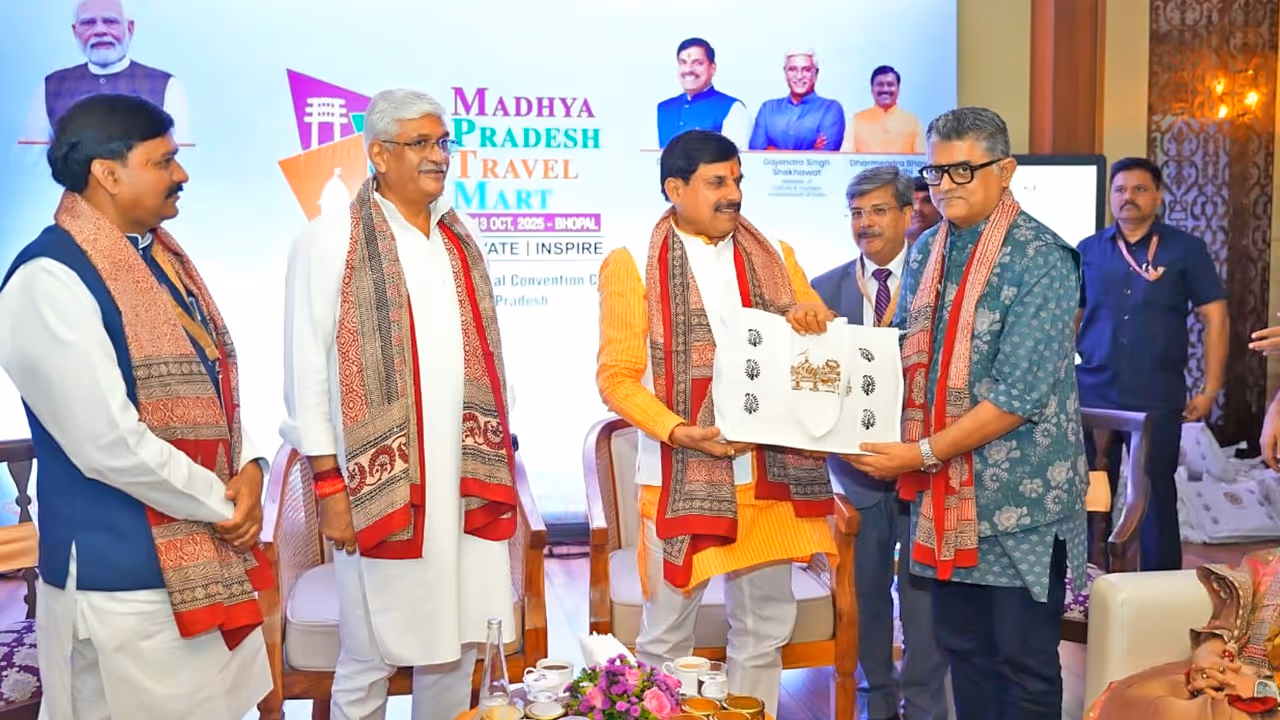 Madhya Pradesh travel mart 2025 MP tourism film investment meet 2025