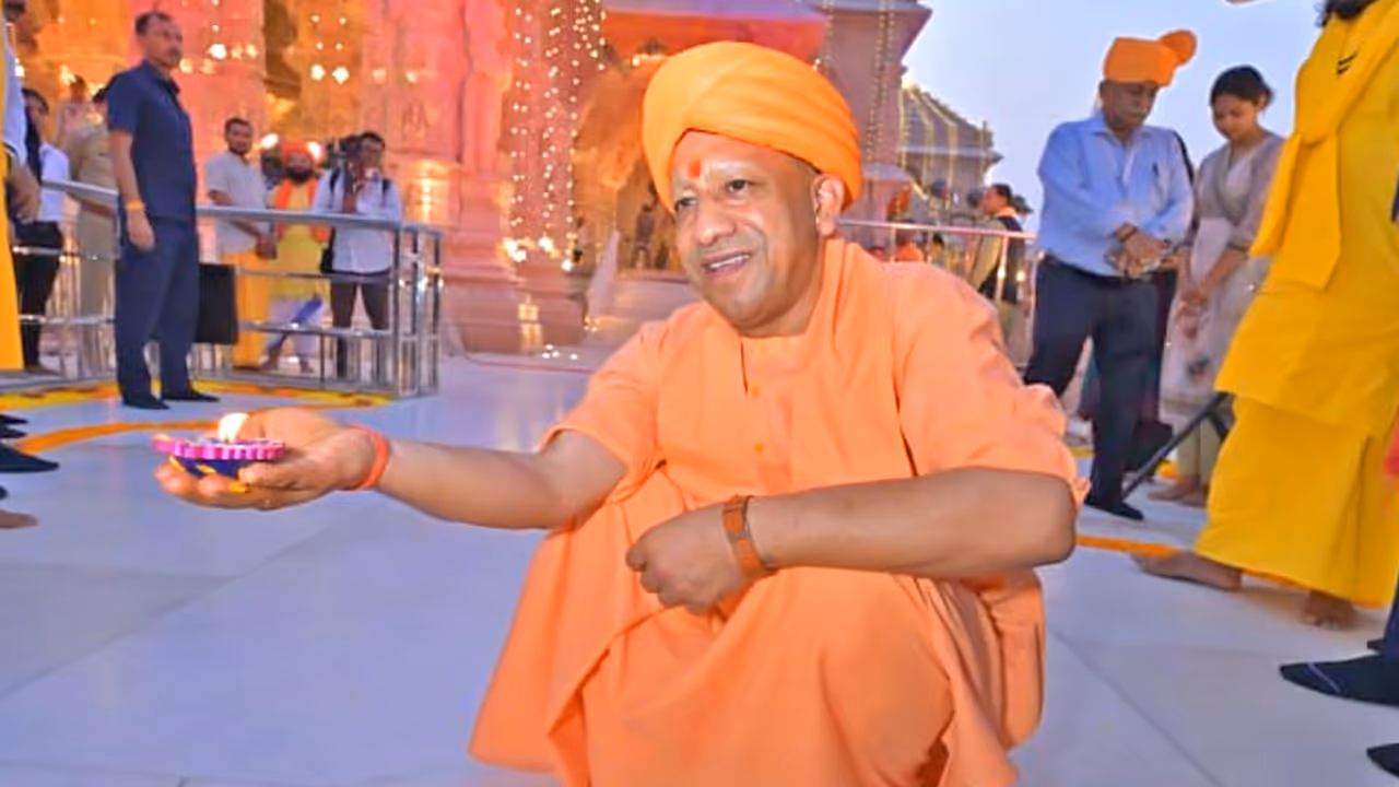 deepotsav 2025 ayodhya yogi adityanath icon of youth ram ki paidi