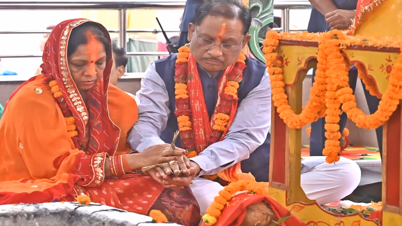 CM Vishnu Deo Sai visit jagannath temple kunkuri jashpur