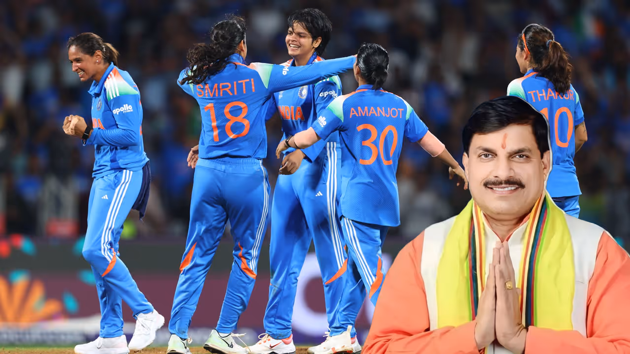 ICC Womens World Cup 2025 CM Mohan Yadav congratulate women team india