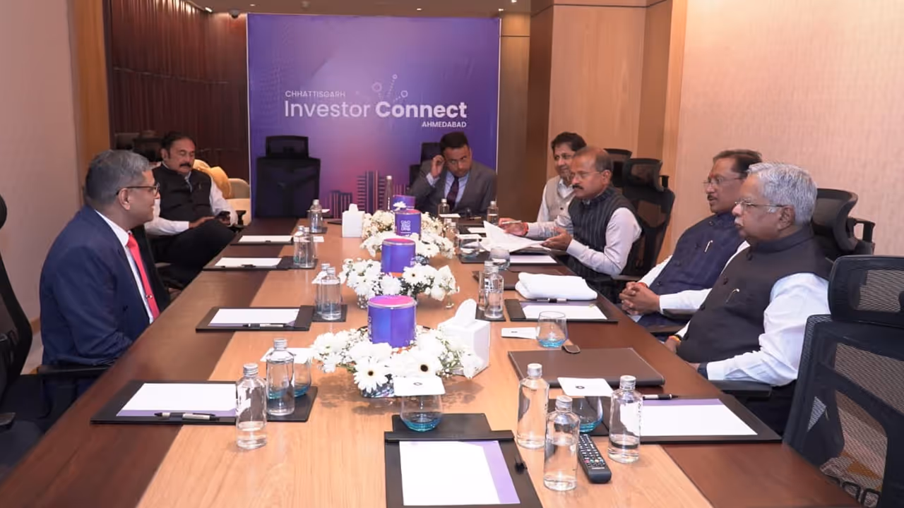 Ahmedabad Investor Connect chhattisgarh investment CM Vishnu Deo Sai