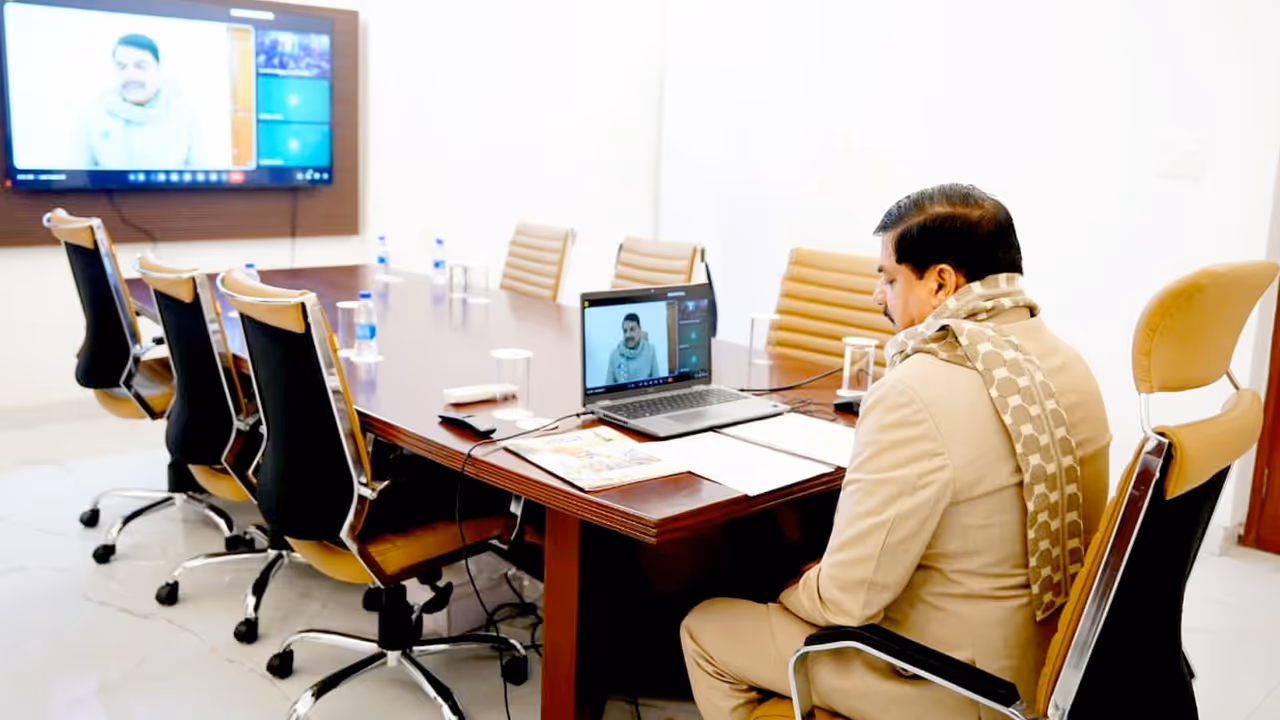 surya half marathon 2025 jabalpur CM Mohan Yadav wishes runners