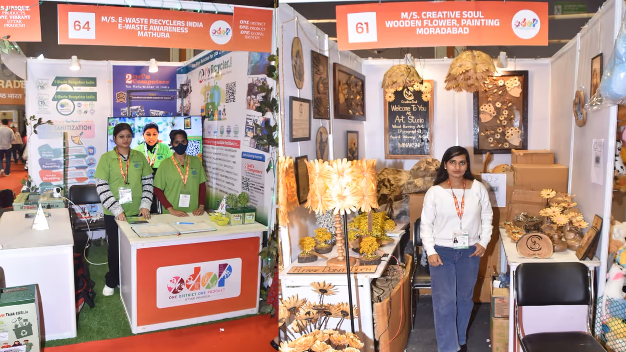 IITF 2025 UP youth development yogi government Vikas Model