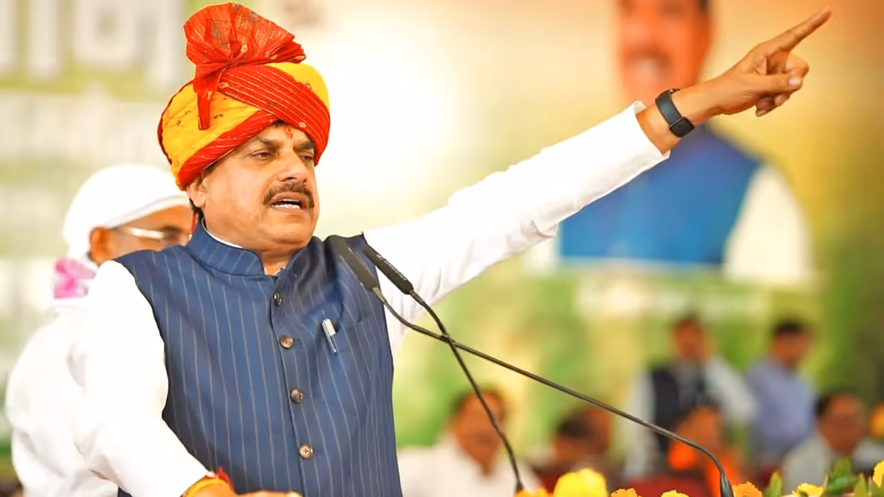 Hyderabad CM Mohan Yadav road show