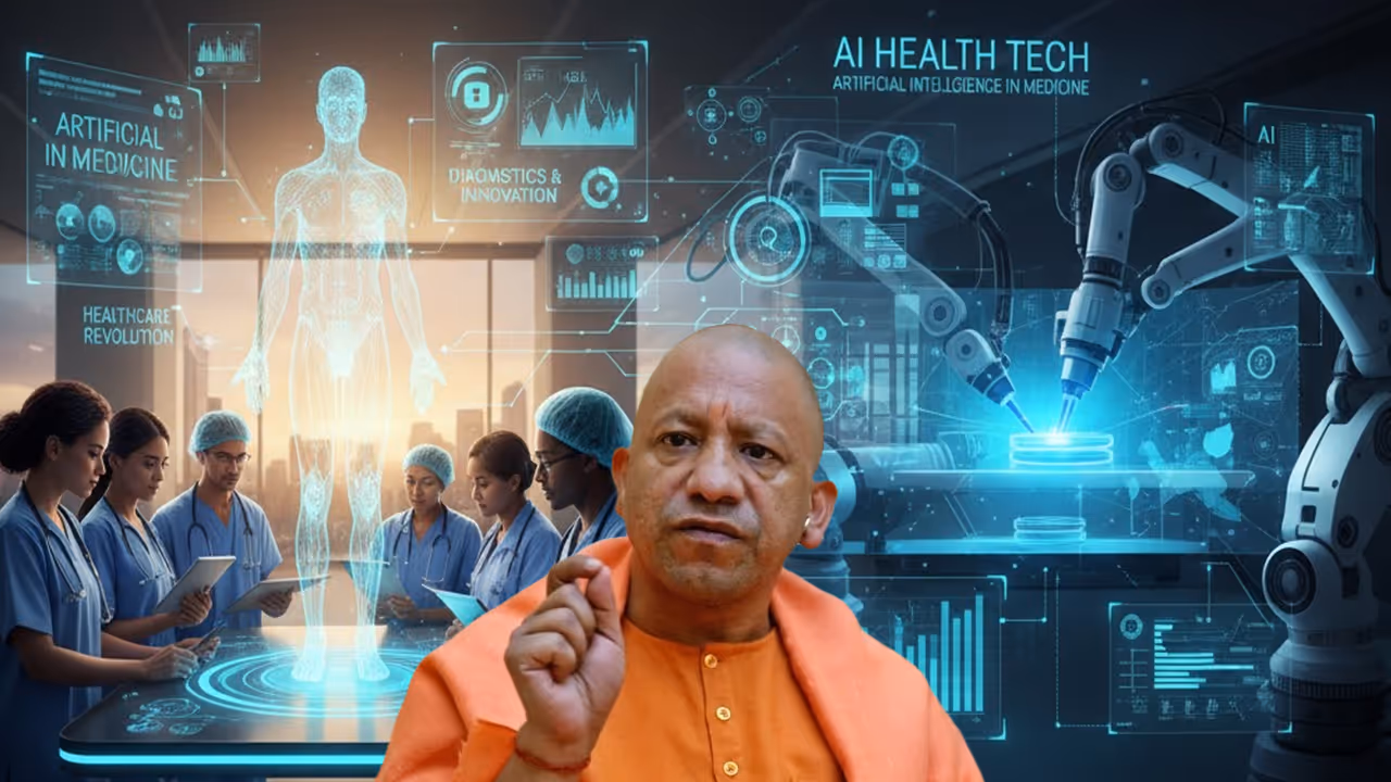 Yogi Government AI health Revolution health tech startups UP
