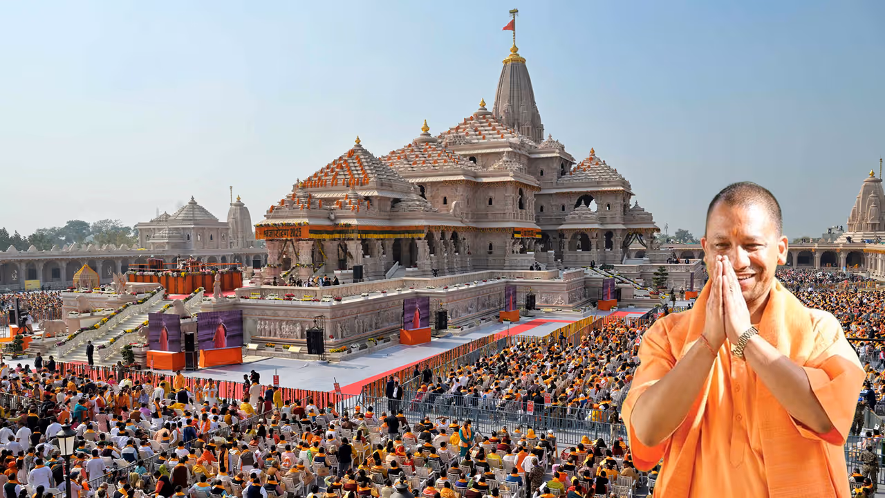 Ayodhya tourism Ram Mandir UP growth Yogi Government policies