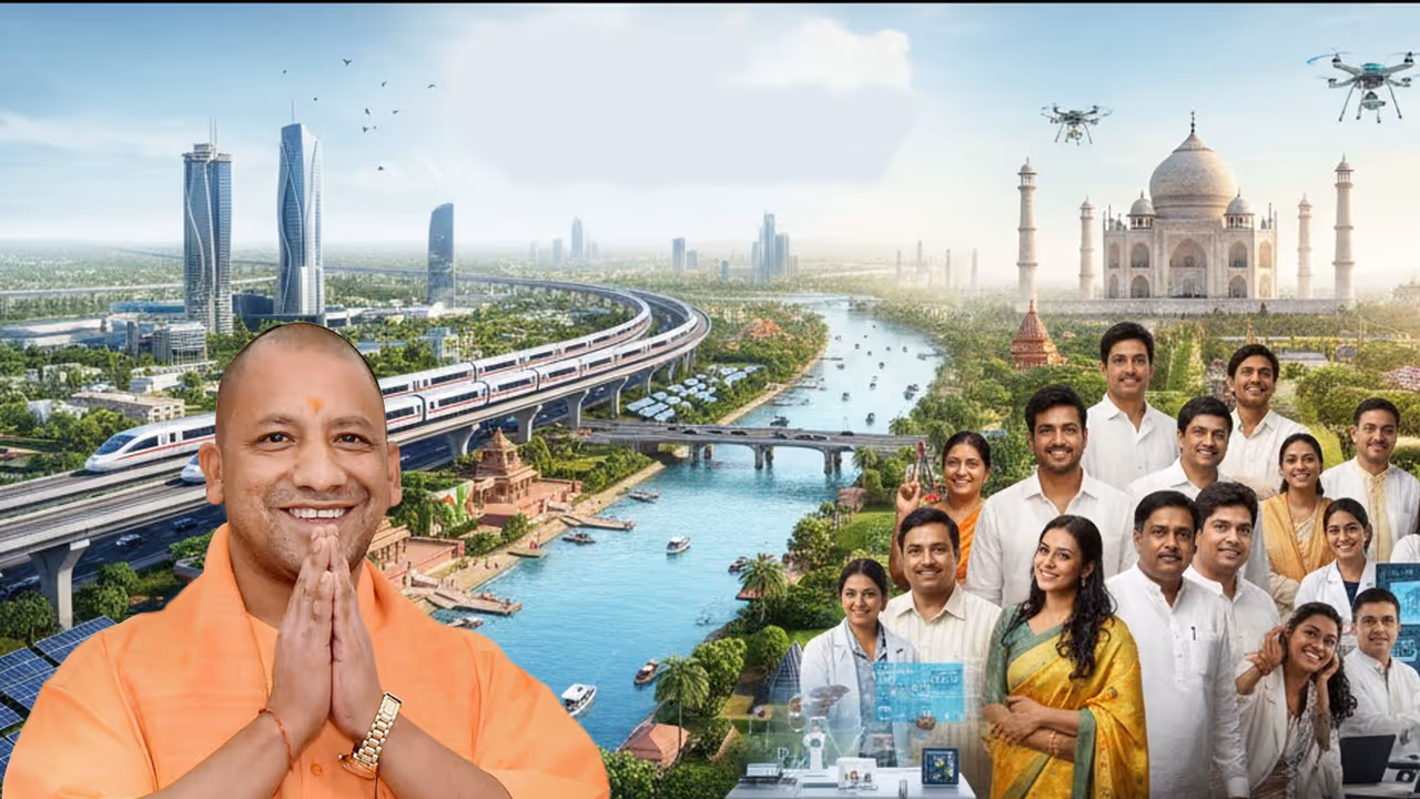 viksit UP 2047 Yogi Government industrial future roadmap