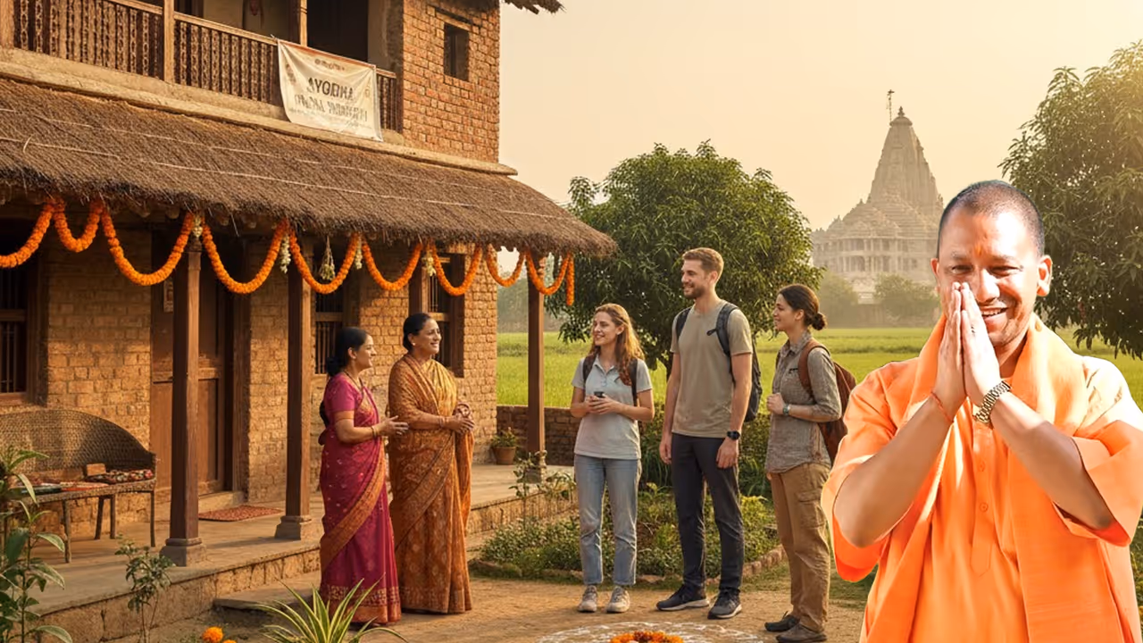 Yogi Government home stay scheme Ayodhya rural tourism income growth