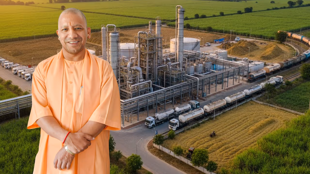 Yogi Government UP excise policy ethanol production investment growth 2025