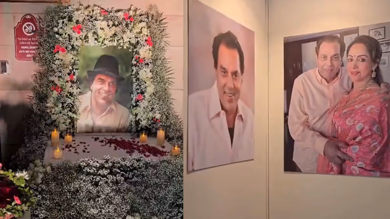 Dharmendra Prayer Meet in Delhi Dharmendra Prayer Meet in Delhi