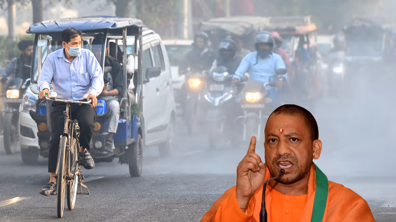 UP CAMP Yogi government air pollution control UP CAMP Yogi government air pollution control