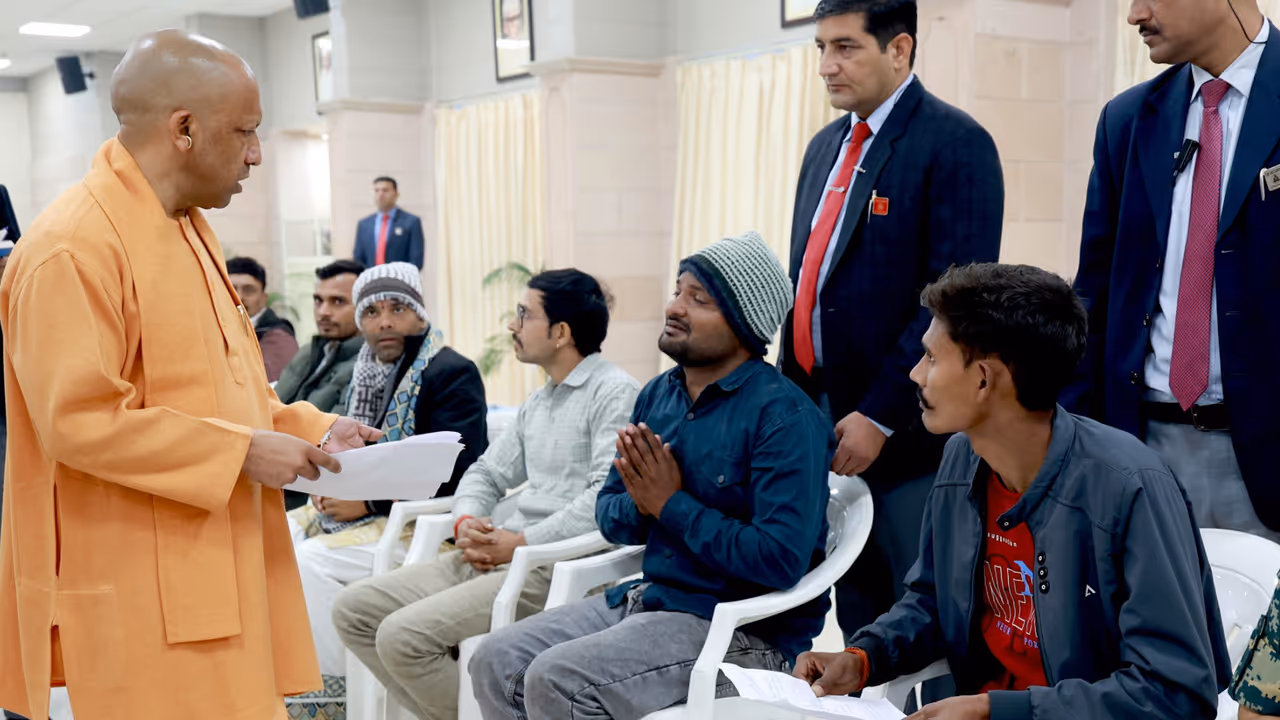 CM Yogi Adityanath Janta Darshan CM Yogi Adityanath Janta Darshan