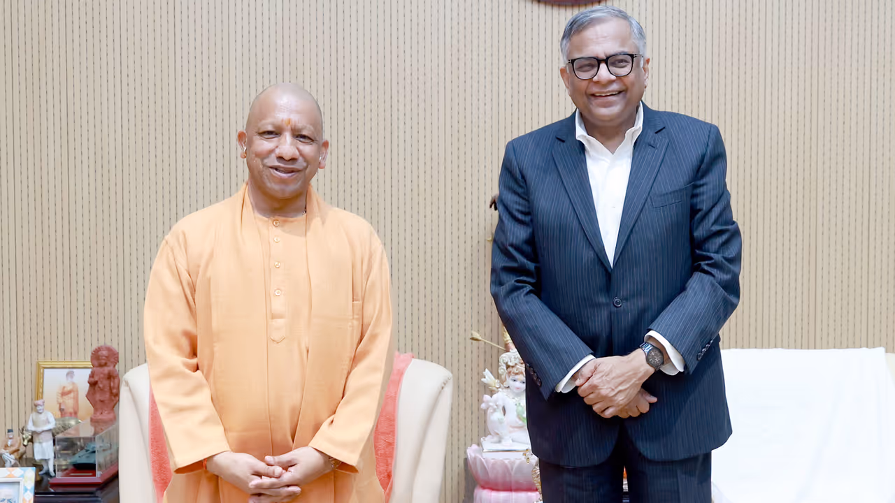 CM Yogi Adityanath Tata group investment CM Yogi Adityanath Tata group investment
