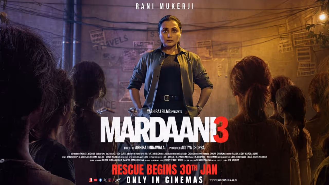 Rani Mukerji YRF Mardaani 3 Trailer Release Rani Mukerji YRF Mardaani 3 Trailer Release