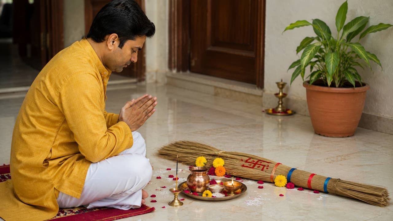 Hindu beliefs about broom Hindu beliefs about broom