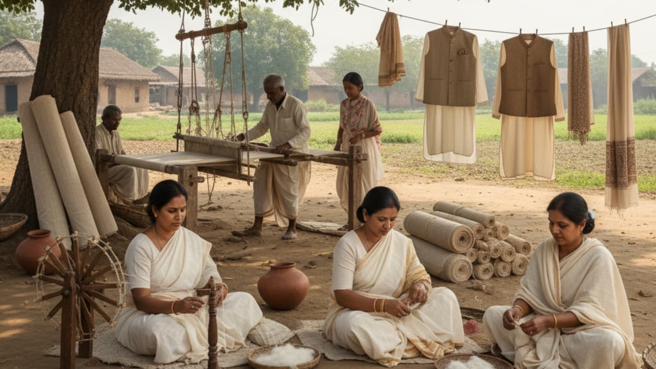 Khadi fabric Khadi fabric