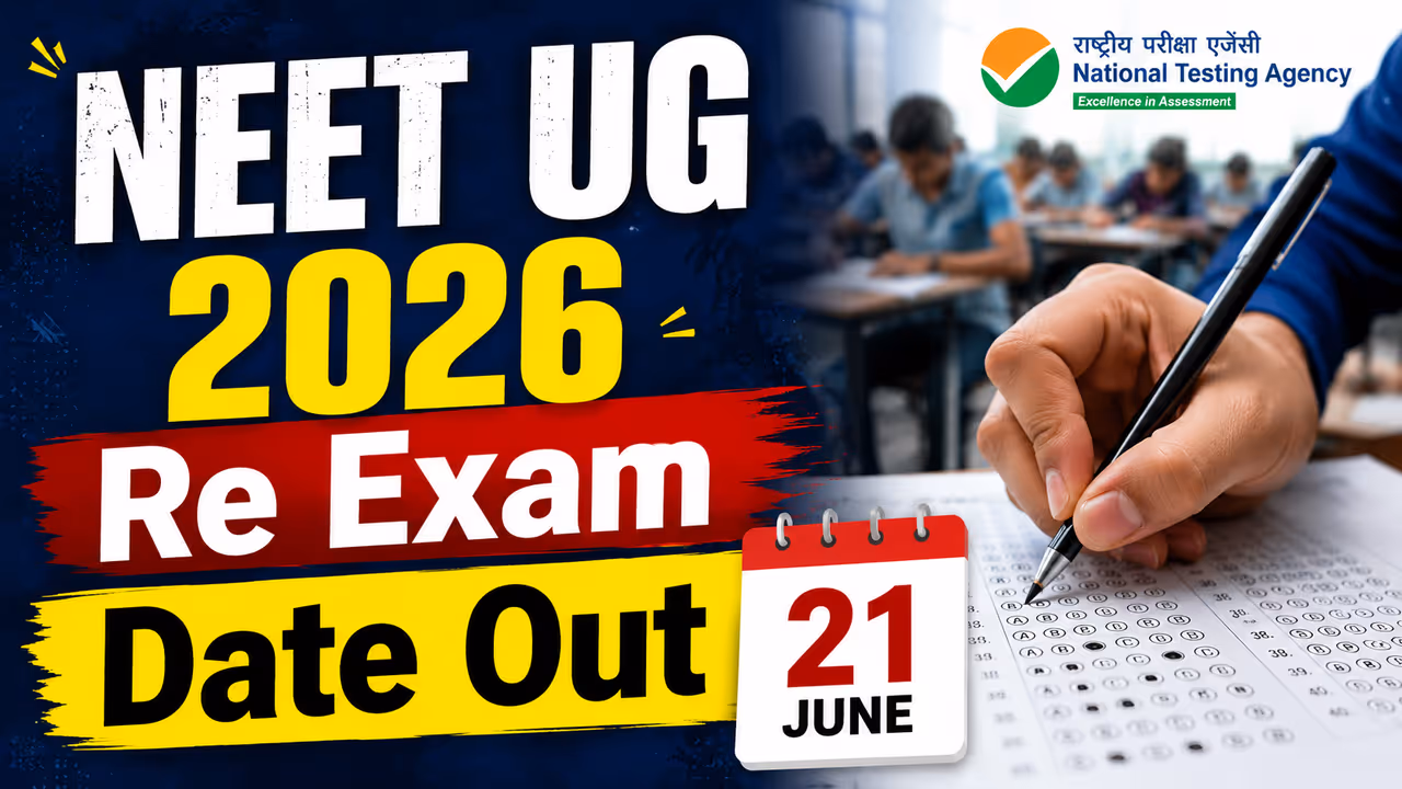 NEET UG 2026 Re Exam Date Out NEET UG 2026 Re Exam Date Out