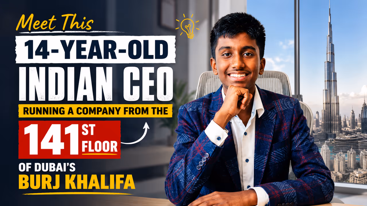 14 year old Indian entrepreneur Jainam Jain 14 year old Indian entrepreneur Jainam Jain