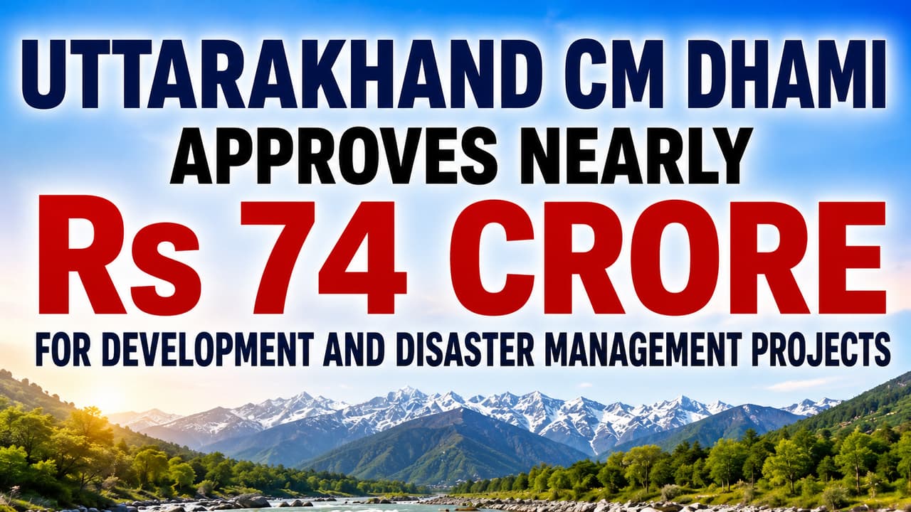Uttarakhand News: CM Dhami Approves Funds for Disaster Hit Schools, Roads and Flood Safety Projects Uttarakhand News: CM Dhami Approves Funds for Disaster Hit Schools, Roads and Flood Safety Projects