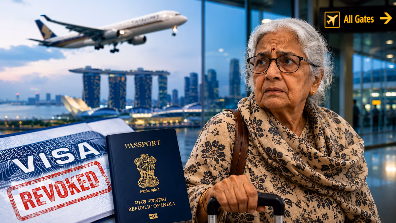 Bengaluru Woman Denied US Flight in Singapore After Visa Revoked Mid Journey Bengaluru Woman Denied US Flight in Singapore After Visa Revoked Mid Journey