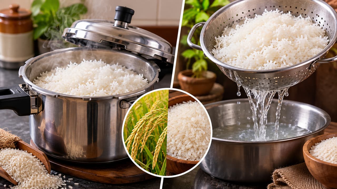 pressure cooker rice vs boiled rice which is healthier pressure cooker rice vs boiled rice which is healthier