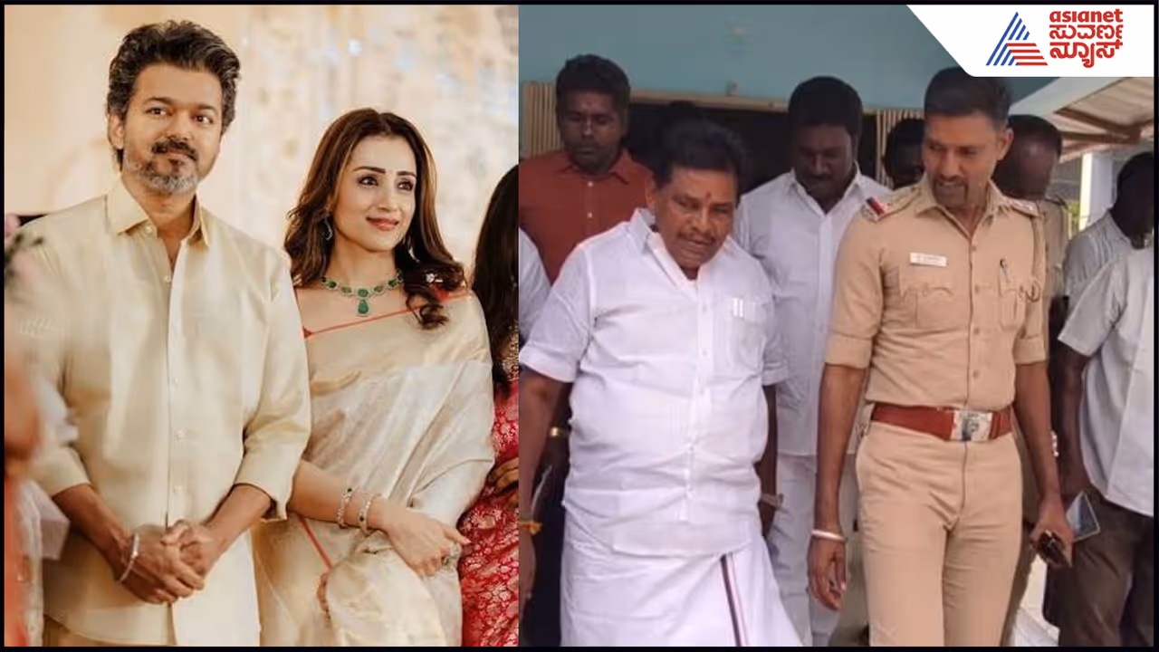 Thalapaty Vijay and Trisha Krishnan Thalapaty Vijay and Trisha Krishnan