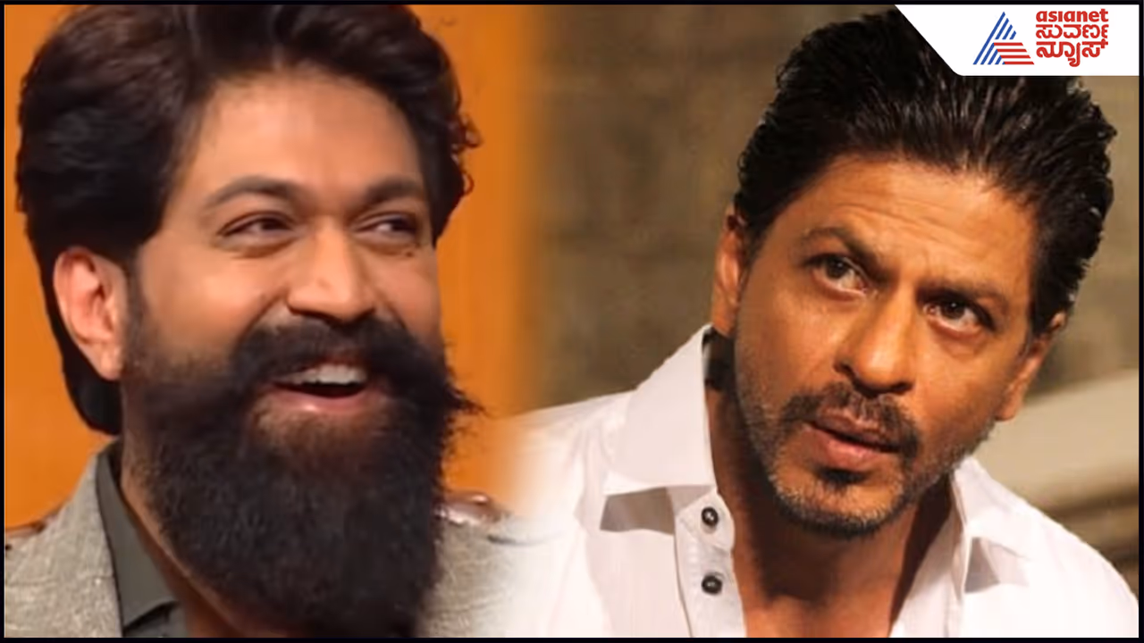 Yash and Shahrukh Khan Yash and Shahrukh Khan