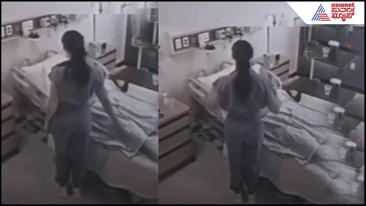 Nurse caught in CCTV