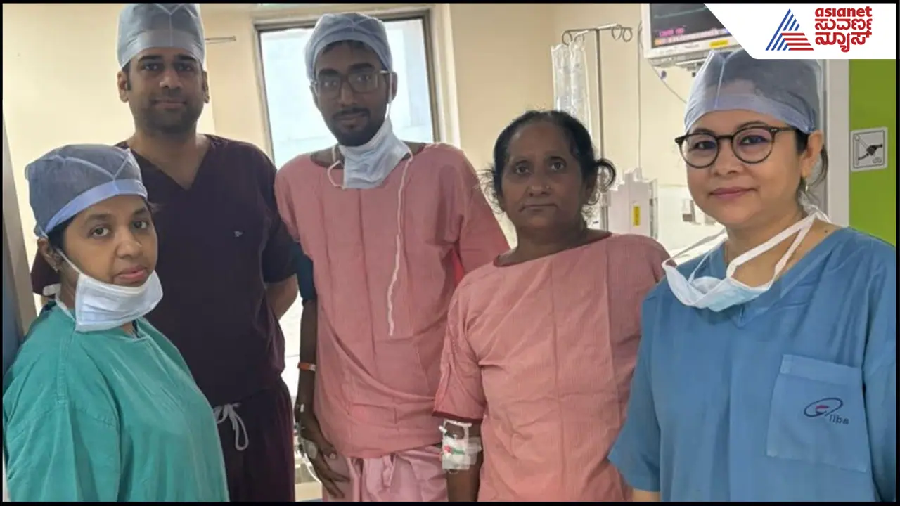 Mother Donates Part Of Her Liver A Kidney To Son 