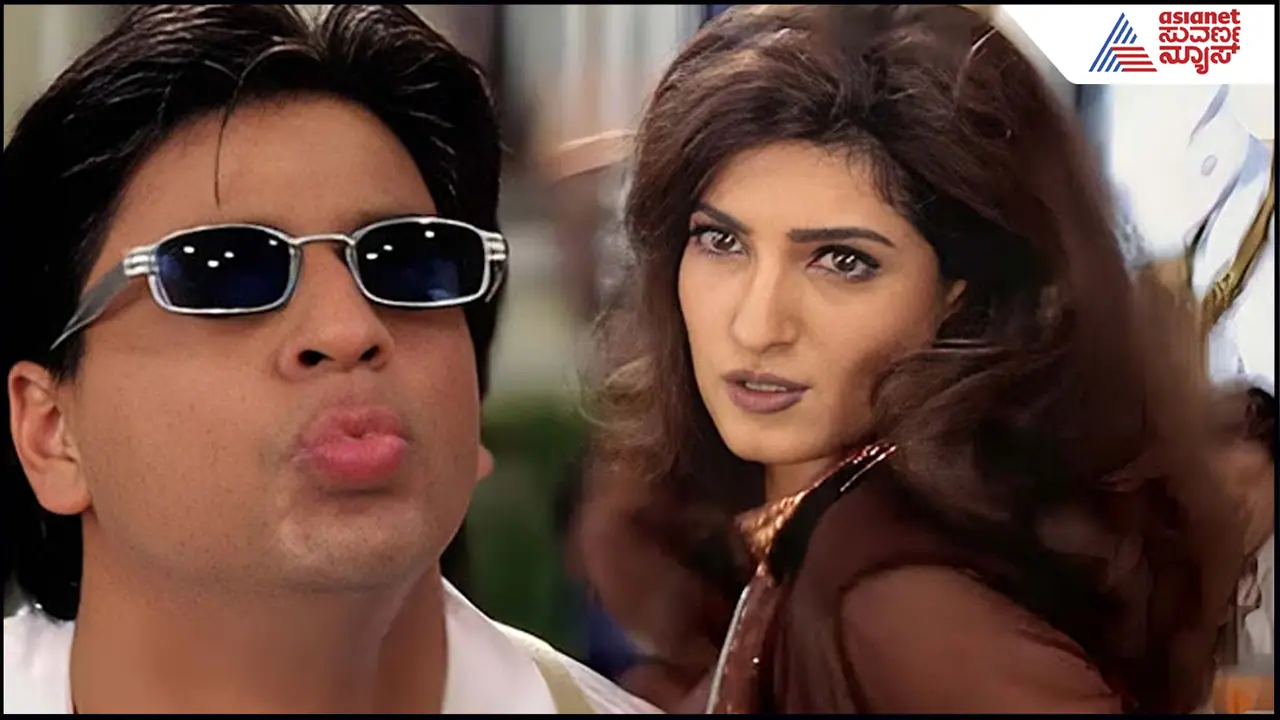 Shahrukh Khan and Twinkle Khanna 