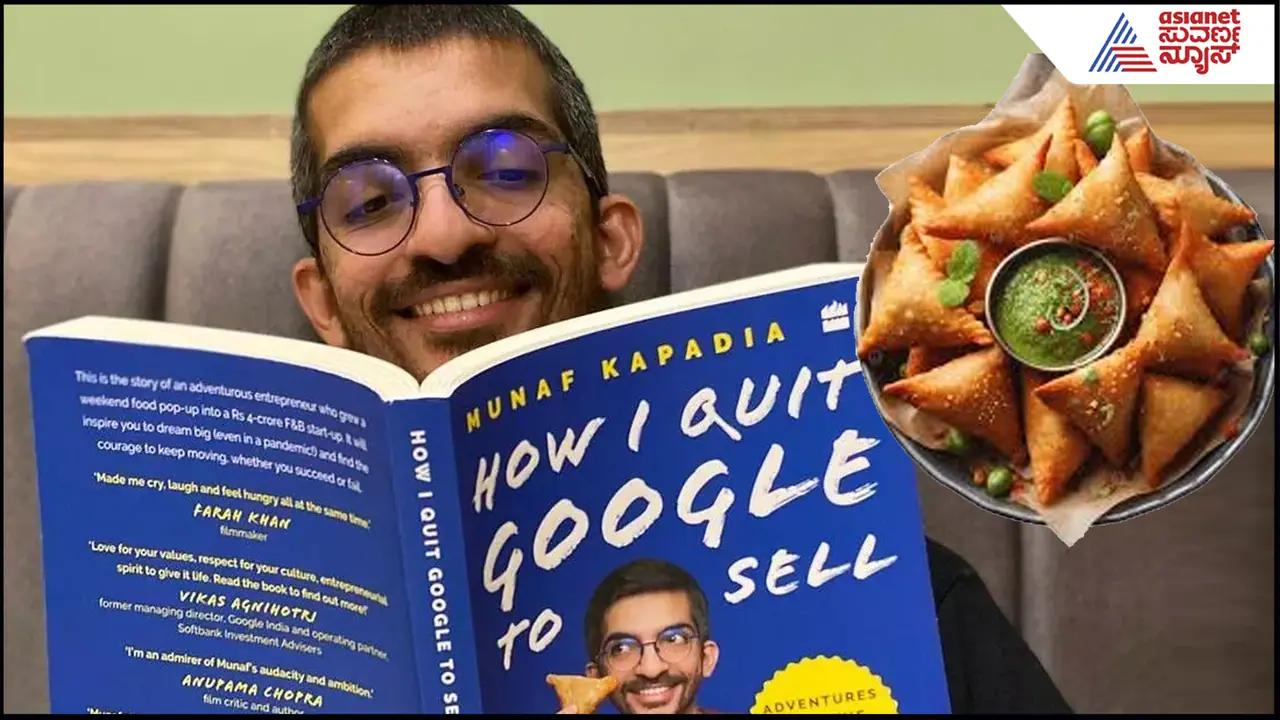 Quits Google to sell samosas Quits Google to sell samosas