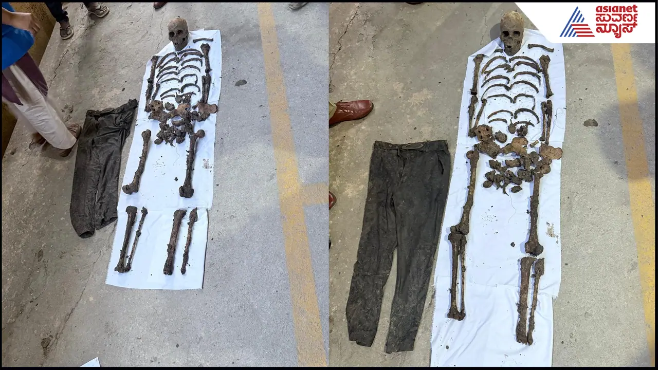 Bengaluru Apartment Skulls Bones Found During Pit Cleaning 