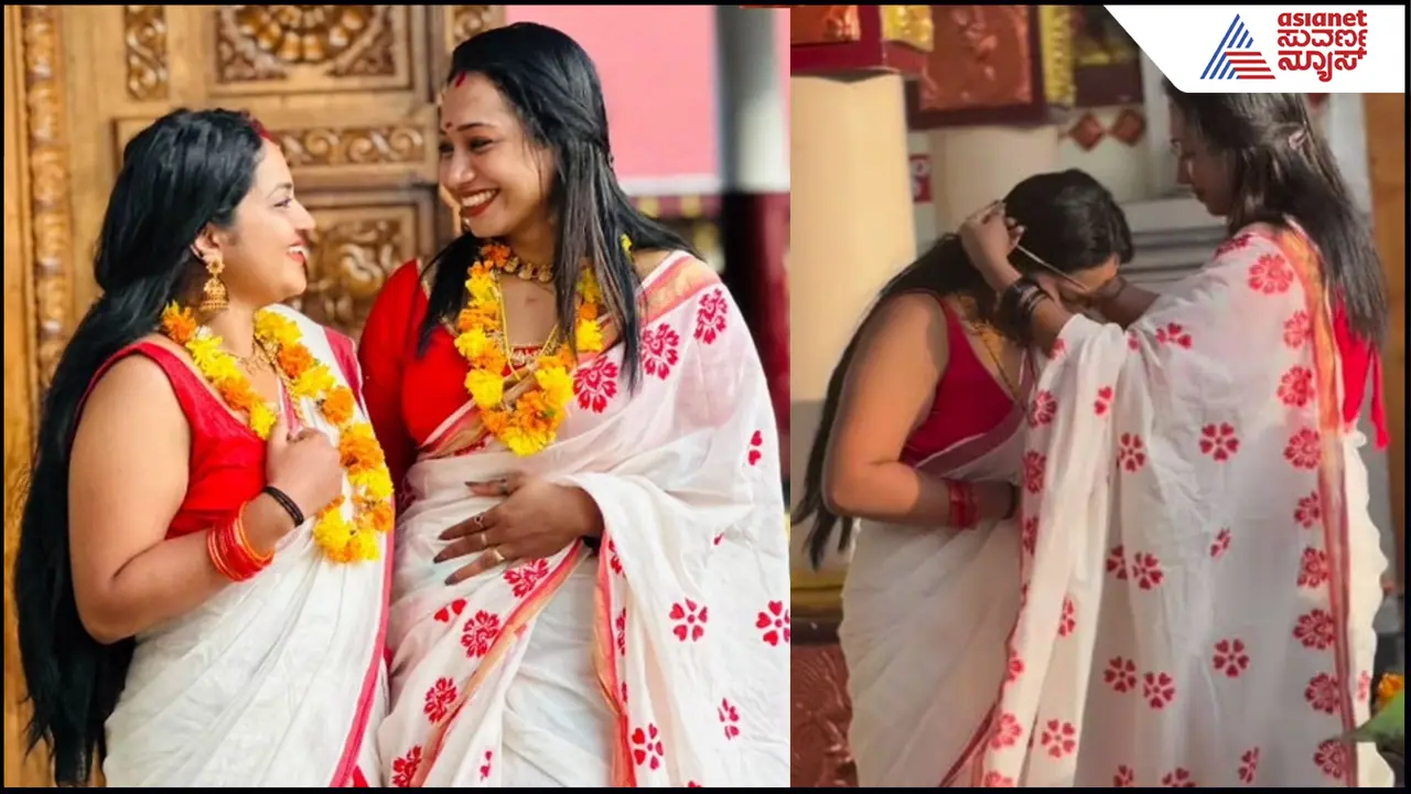 Actress Prarthana Krishnans marraige video Actress Prarthana Krishnans marraige video