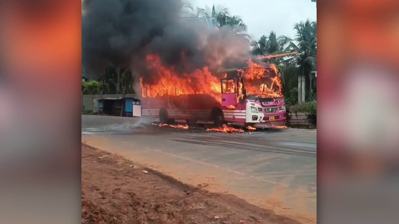 bus fire bus fire