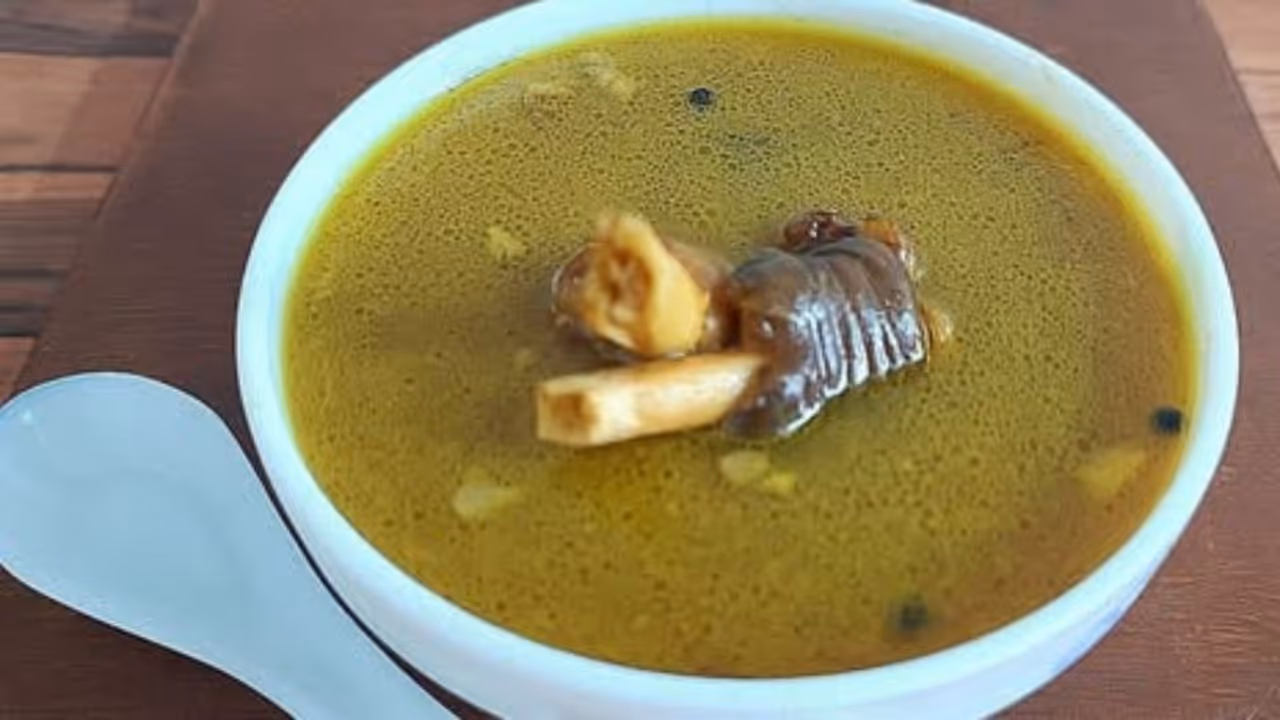 mutton leg soup