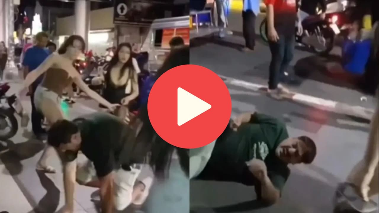 Indian Tourist Assaulted by Transwomen Pattaya Indian Tourist Assaulted by Transwomen Pattaya