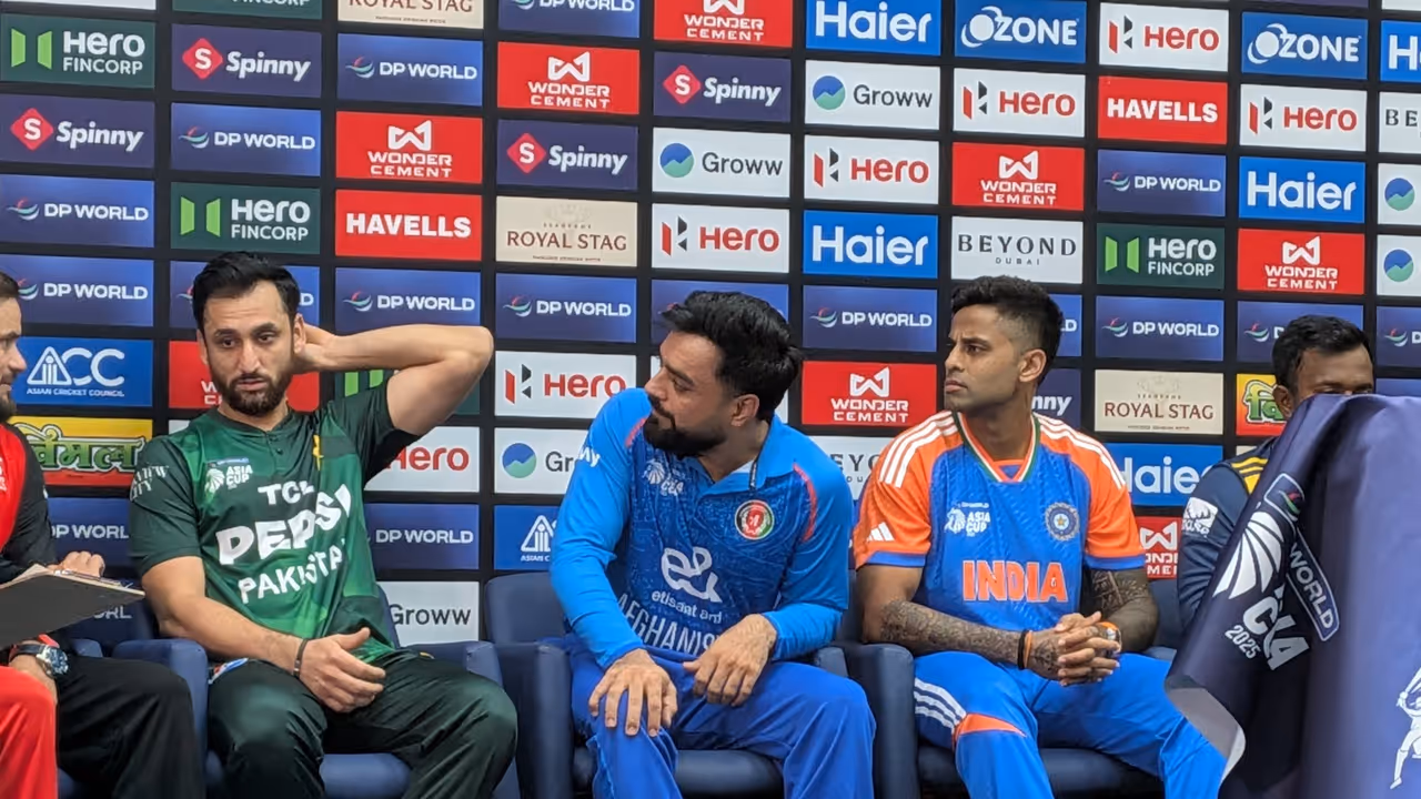 Captains Press Meet before Asia Cup