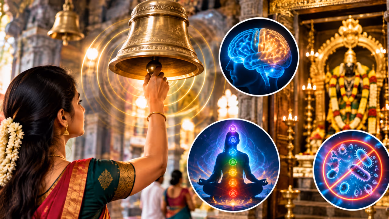Reasons Behind Ringing Bells In Hindu Temples Reasons Behind Ringing Bells In Hindu Temples