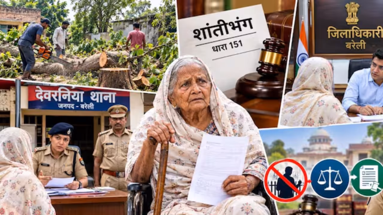 police book breach of peace case against elderly woman police book breach of peace case against elderly woman