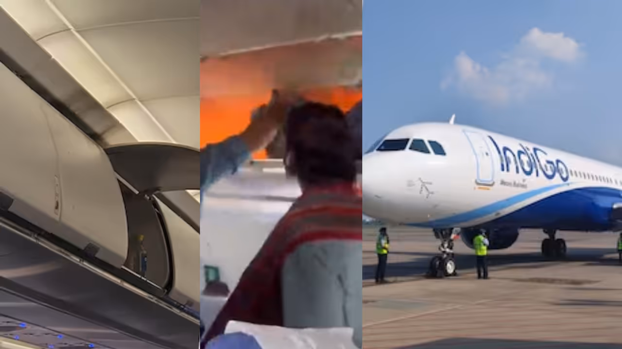 Power bank catches fire mid air, Delhi Chennai IndiGo flight diverted to Hyderabad Power bank catches fire mid air, Delhi Chennai IndiGo flight diverted to Hyderabad