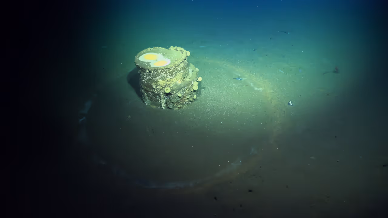 Mystery: A barrel on the seafloor off the coast Los Angeles