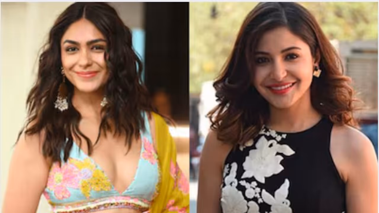 MRUNAL THAKUR AND ANUSHKA SHARMA MRUNAL THAKUR AND ANUSHKA SHARMA
