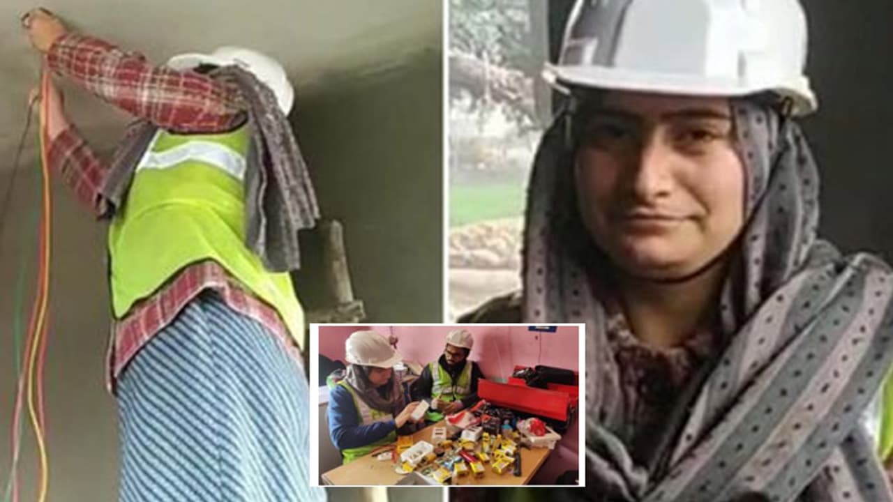 professional woman electrician professional woman electrician