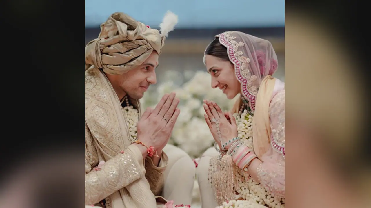 Kiara Advani Sidharth Malhotra First Wedding Photos Kiara Advani Sidharth Malhotra First Wedding Photos