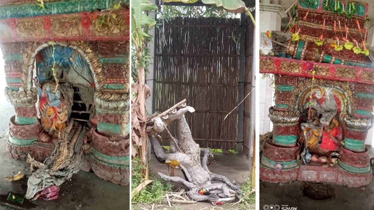 14 idols vandalised 14 idols vandalised