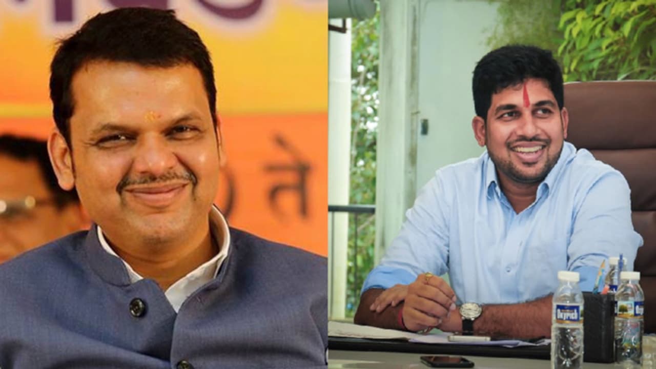 Devendra Fadanvis meet Punit Balan Devendra Fadanvis meet Punit Balan