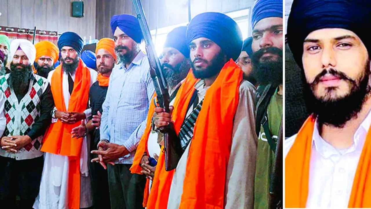 Waris Punjab De leader Amritpal Singh Waris Punjab De leader Amritpal Singh