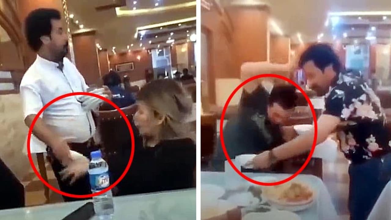 funny waiter that frightens customers funny waiter that frightens customers