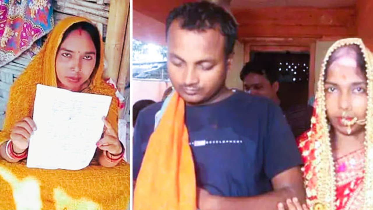 Daughter in law sitting on dharna Daughter in law sitting on dharna