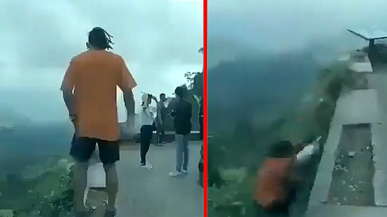 stunt at hill station goes wrong stunt at hill station goes wrong